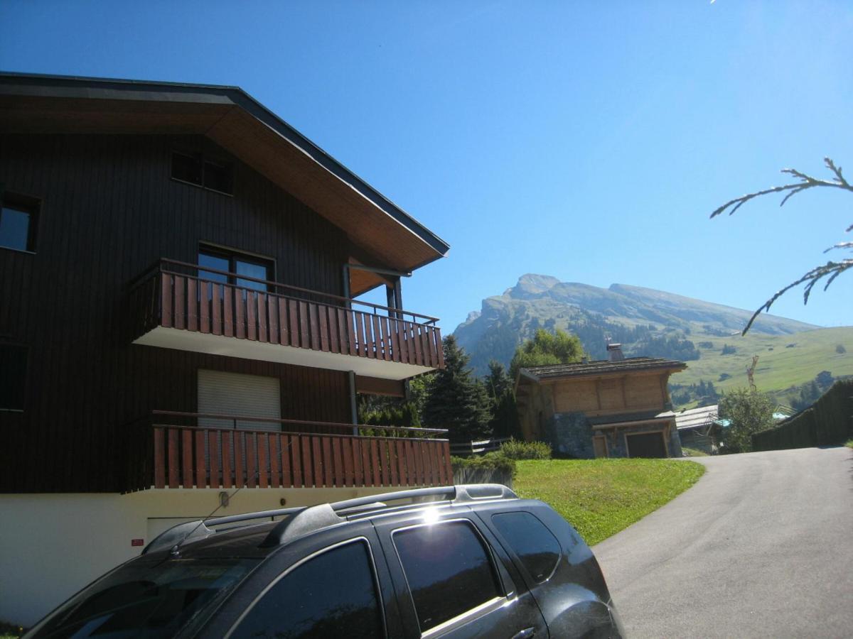 Charmant Studio Avec Terrasse Et Wifi A La Clusaz - Fr-1-459-64 Bagian luar foto