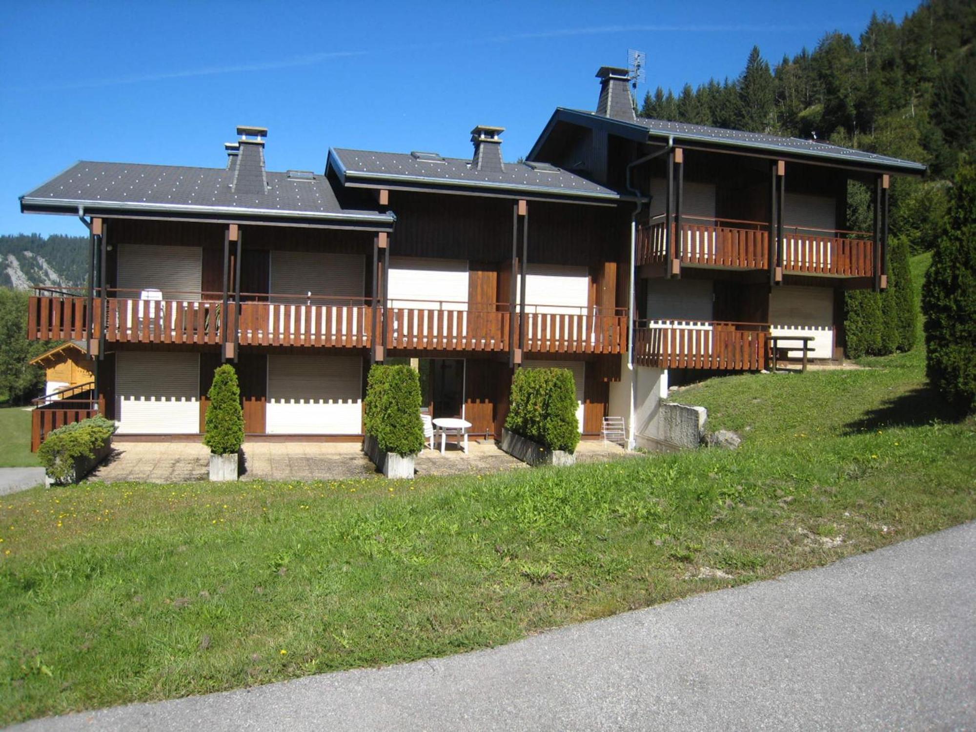Charmant Studio Avec Terrasse Et Wifi A La Clusaz - Fr-1-459-64 Bagian luar foto